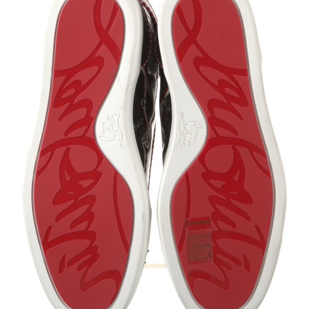 Christian Louboutin Women Patent Leather Printed Shoes (size 9.5) - Picture 5 of 5